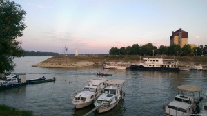 Hafen Vukovar mit Tiefgangprobleme
