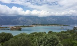 Segeln in der Bucht von Gökova im Juni 2017