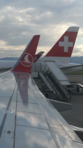 Wegen Gewitter Landung In Genf